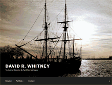 Tablet Screenshot of davidrwhitney.com